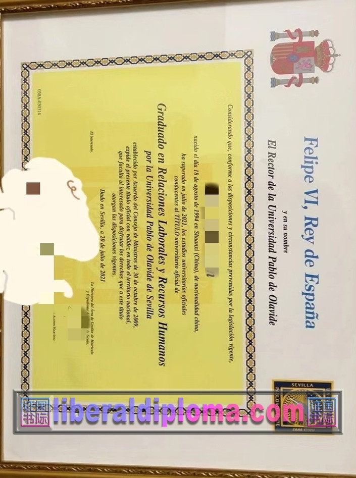 制作西班牙巴勃罗·德·奥拉维德大学文凭：详解步骤与注意事项