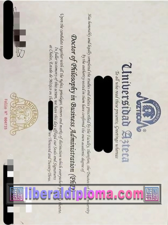 如何订购墨西哥阿兹特克大学文凭：简单步骤全解析