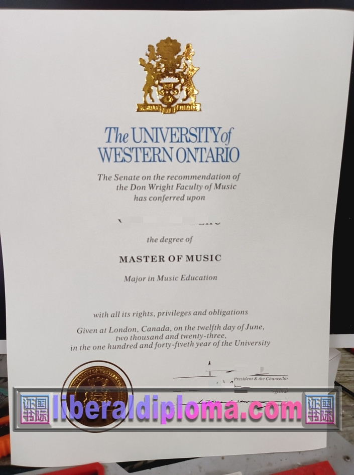 如何补办加拿大韦仕敦大学（西安大略大学）毕业证