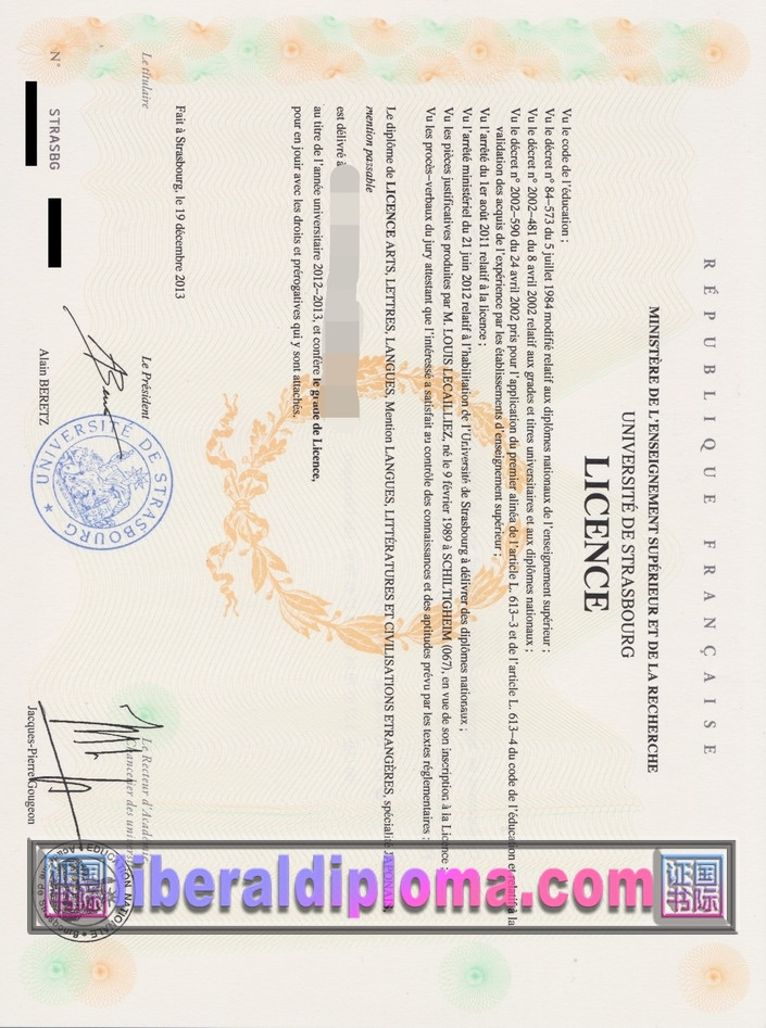 如何定制斯特拉斯堡大学毕业证：步骤与技巧