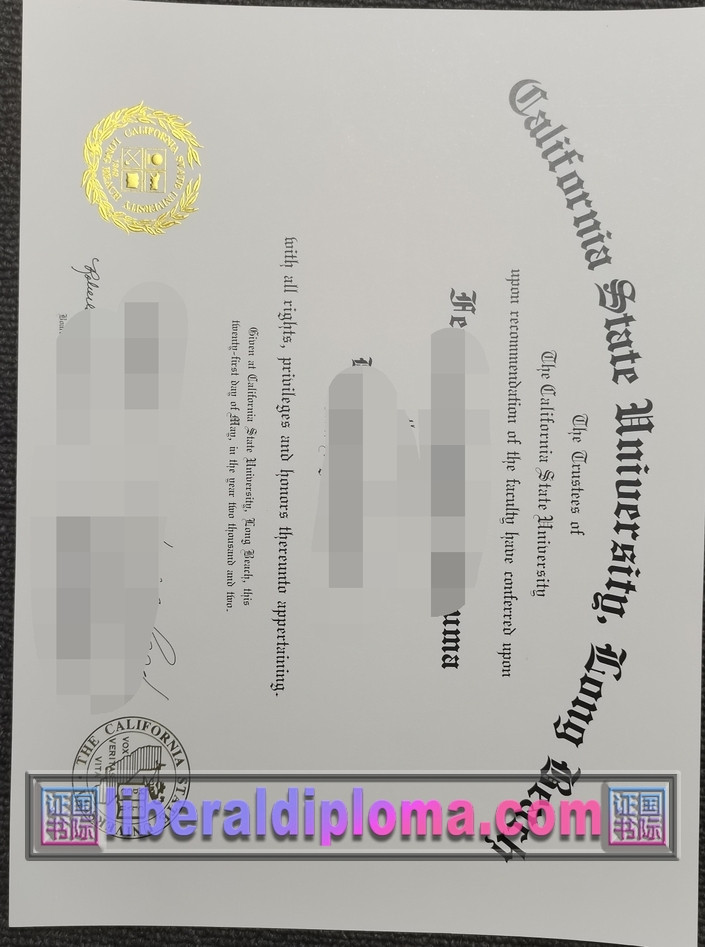 快速办理精仿加州州立大学长滩分校文凭：省时高效的选择
