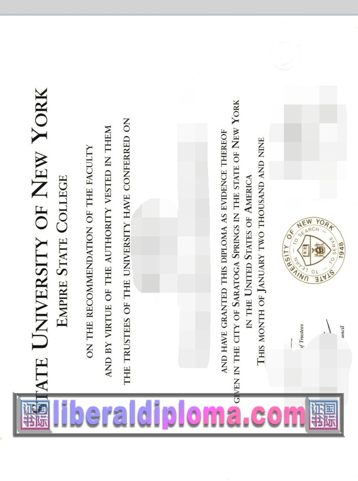 📜 最新纽约州立帝国州立学院毕业证:解锁学术与职业未来