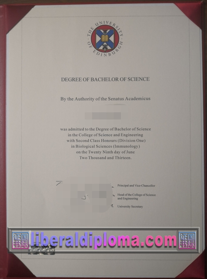 一比一原版爱丁堡大学文凭：留学梦的完美起点