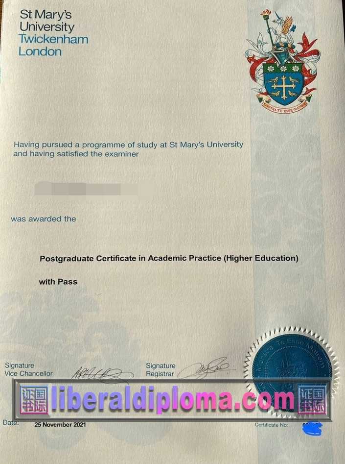 在线办理特威克南圣玛丽大学毕业证 | 省时省力的便捷途径