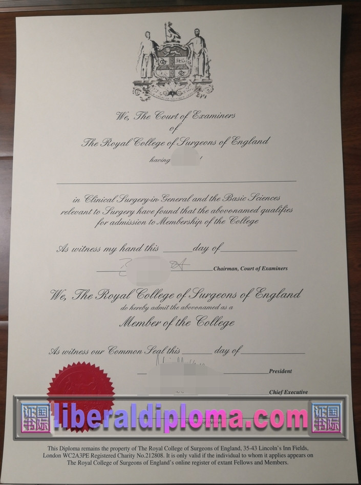 精仿皇家外科医学院毕业证：轻松提升你的学术履历